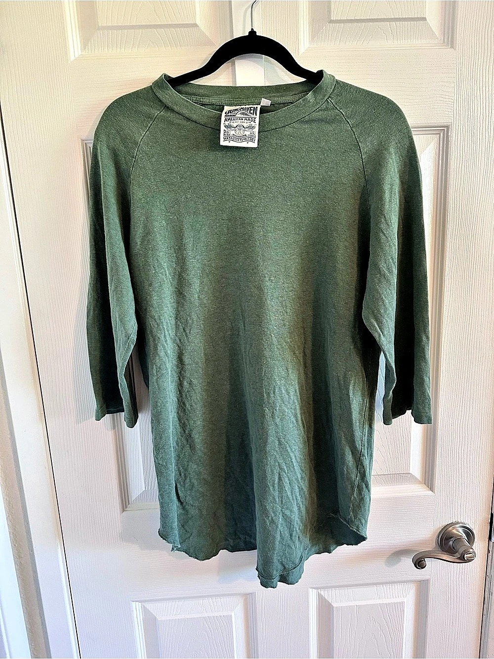 Jungmaven 3/4 Sleeve Raglan Tee